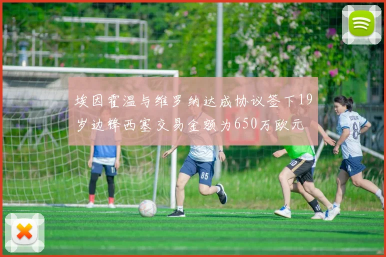 埃因霍温与维罗纳达成协议签下19岁边锋西塞交易金额为650万欧元