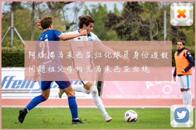 阿媒揭马来西亚归化球员身份造假问题祖父母均无马来西亚血统